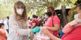 Más beneficios a familias de la Colonia Manuel Cavazos Lerma por parte de Ayuntamiento y DIF Reynosa