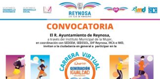 Abre Municipio convocatoria a Carrera Virtual “Únete, Generación igualdad”