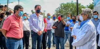 No paran los trabajos y mejoras en centro de salud de Río Bravo.