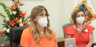 Brinda Acaldesa de Reynosa mensaje con el ITM en conmemoración a las mujeres