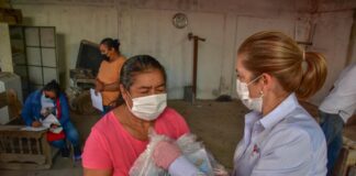 “DIF Reynosa en Tu Casa” llegó a la Colonia Guadalupe Victoria con diversos beneficios