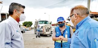 Realiza COMAPA jornada en colonia San Valentín