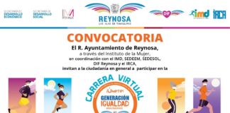 Invita Municipio a participar en Carrera Virtual “Generación Igualdad”