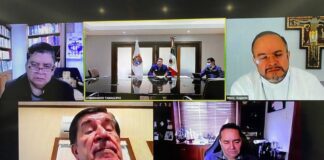 Acuerdan Gobierno e iglesias medidas sanitarias para las festividades guadalupanas