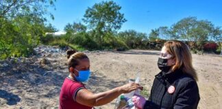 DIF Reynosa llevó beneficios a las familias de la colonia Condado del Norte