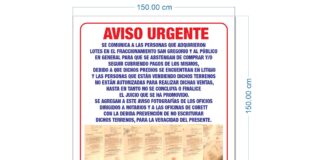 AGUAS.!!!!! CON LA COMPRA DE TERRENOS FRAUDULENTOS