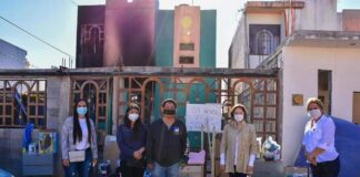 DIF Reynosa apoya a familia afectada por incendio en la Colonia Hacienda Las Fuentes Sector 4