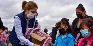 DIF Reynosa cerca de las familias del ejido Los Altos