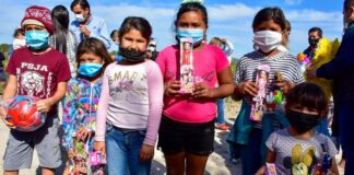 DIF Reynosa llevó diversos apoyos a las familias de La Nopalera
