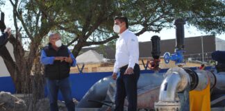 Presenta 90% de avance rehabilitación de cárcamo 5