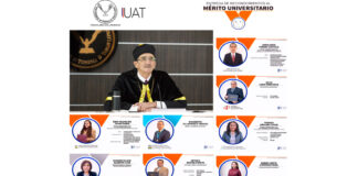Entrega Rector reconocimientos al Mérito Universitario UAT 2020
