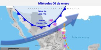 Alerta PCyB de Reynosa,por nuevo frente frío