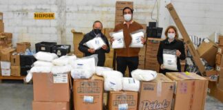 Recibe DIF Reynosa donación de 35 mil cubrebocas de Farmacia López
