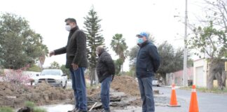 Repara COMAPA caído en la Petrolera