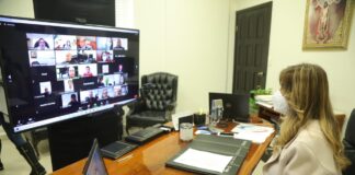 Participó Alcaldesa de Reynosa en Mesa de Seguridad y Justicia