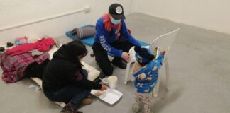 Protege Municipio a 3 personas en el Polideportivo