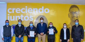 Firma DIF Reynosa convenio con Farmacia López