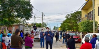 DIF Reynosa cerca de las familias de la Colonia Unidad Obrera