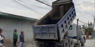 Continúa el Municipio con rehabilitación de pavimento