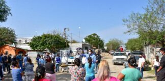 DIF Reynosa y Ayuntamiento cerca de las familias de la Colonia 10 de Mayo