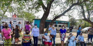 “DIF Reynosa en Tu Casa” cerca de las familias de las Colonias el Mezquite y Francisco Villa