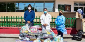 DIF Reynosa entregó apoyos a menores internados en HGZ 15 del IMSS