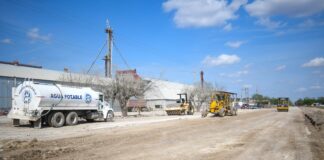 Siguen las rehabilitaciones de avenidas y accesos por parte del Gobierno Municipal, que encabeza Carlos Ulivarri