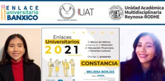 Alumna de la UAT es Enlace Universitario Banxico 2021