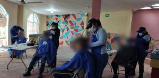 DIF Reynosa llevó jornada de corte de cabello a centros asistenciales