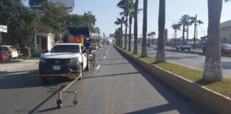 Realiza Municipio trabajo de ordenamiento vial