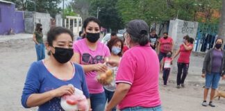 Apoyan comerciantes y Gobierno a familias de Reynosa