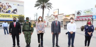 Presidió Alcaldesa de Reynosa ceremonia del Día de la Bandera