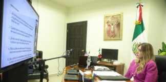 Presidió Alcaldesa Reunión Nacional de Colectivo 50+1MX