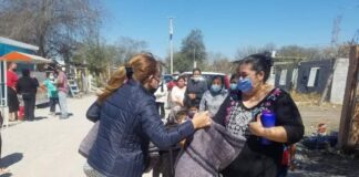 Familias de Río Bravo siguen recibiendo apoyos de la diputada Roxana Gómez