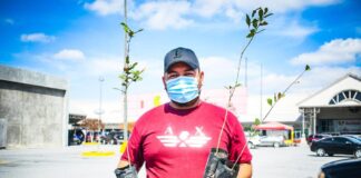 Gobierno de Río Bravo y ciudadanía trabaja en reforestación del municipio