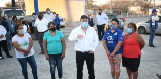 ENTREGA CARLOS ULIVARRI 153 LUMINARIAS TIPO “LED”A 3 COLONIAS