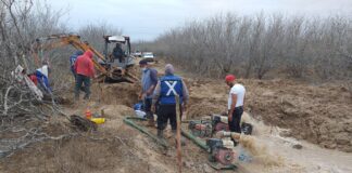Repara COMAPA Reynosa importante fuga de agua