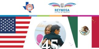 Conmemoran Alcaldes fronterizos Abrazo Binacional número 45