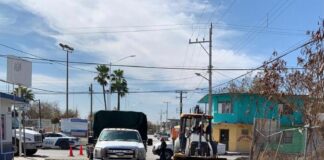 Reparan cuadrillas municipales pavimento en colonias