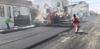 En marcha rehabilitación de calle del Fraccionamiento Puerta del Sol