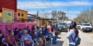 Familias de la Colonia Constitución recibieron el programa “DIF Reynosa en Tu Casa”