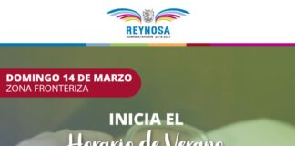 Cambia horario en frontera norte el domingo 14 de marzo