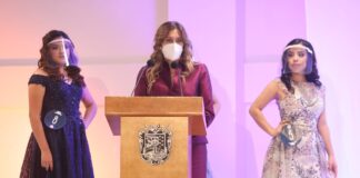 Coronó Alcaldesa a Reyna de las Fiestas de Aniversario Reynosa 2021