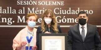 Entrega R. Ayuntamiento Medalla al Mérito “Ing. Marte R. Gómez” 2021
