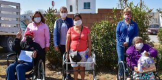 DIF Reynosa visitó a las familias de la Colonia Almendros