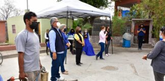 Familias de la Colonia Cumbres beneficiadas con el programa “DIF Reynosa en Tu Casa”