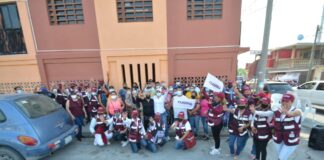 No solo se trabaja desde el escritorio, es necesario seguir visitando cada comunidad, cada familia, cada casa, para palpar el sentir de los Reynosenses : Claudia Hernández