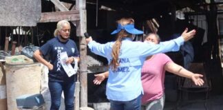 Confiados en la experiencia y la forma de servir, familias del distrito 08 votaran este 6 de junio por Roxana Gòmez