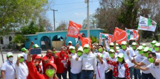 LA COLONIA MANUEL RAMIREZ Y COLONIA TAMAULIPAS BRINDAN SU CONFIANZA Y APOYO A LAS CANDIDATURAS DE LA FORMULA PRIISTA ALFREDO CANTU CUELLAR E ISNELIA TREVIÑO SALINAS