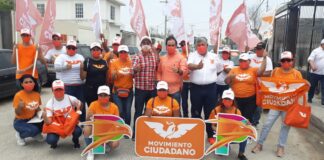 SIGUEN AVANZANDO Y CONVENCIENDO,LOS CANDIDATOS DE MOVIMIENTO CIUDADANO A LAS FAMILIAS DE LAS DIFERENTES COLONIAS